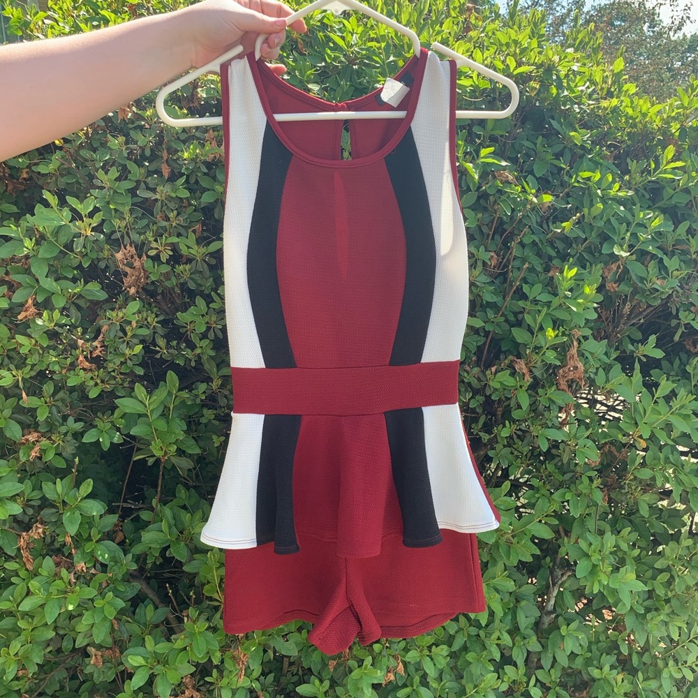 Striped Romper